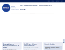 Tablet Screenshot of kennoninsurance.com